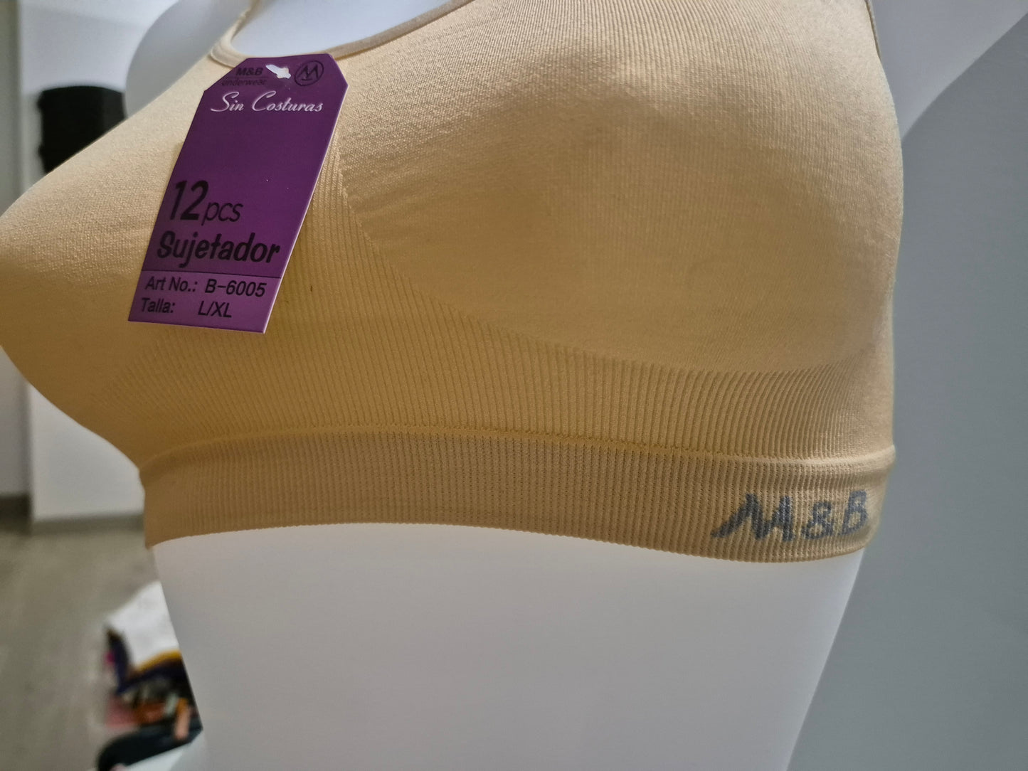 Brassière fines bretelles ALIX B6005 Beige (LZ)
