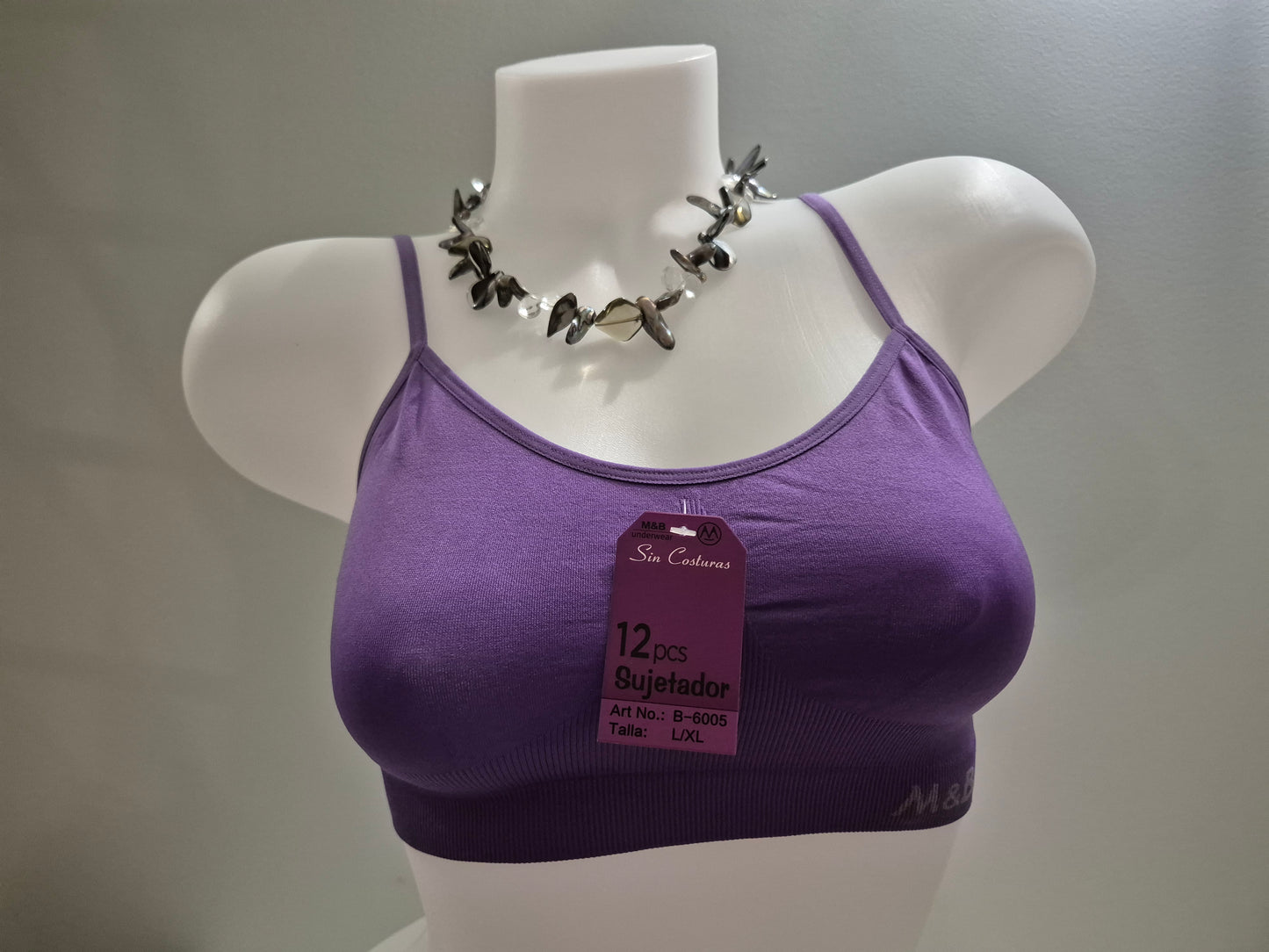 Brassière fines bretelles ALIX B6005 Violet (LZ)