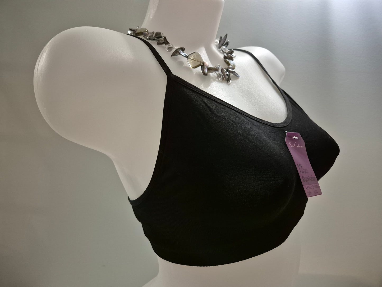 Brassière fines bretelles ALIX B6005 Noir (LZ)