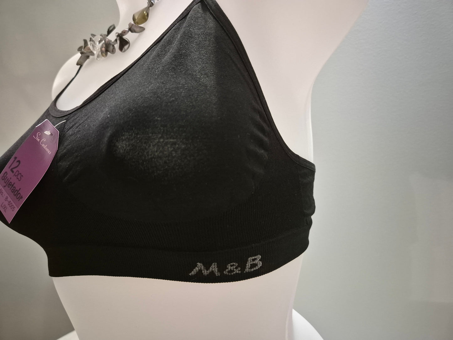 Brassière fines bretelles ALIX B6005 Noir (LZ)