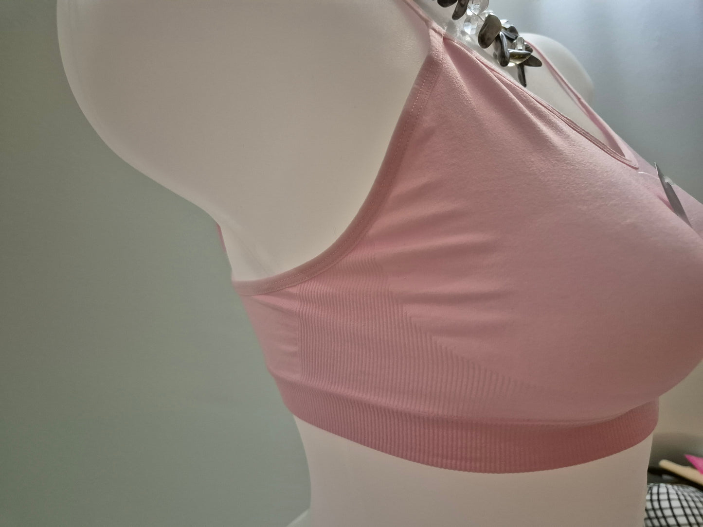 Brassière fines bretelles ALIX B6005 ROSE (LZ)