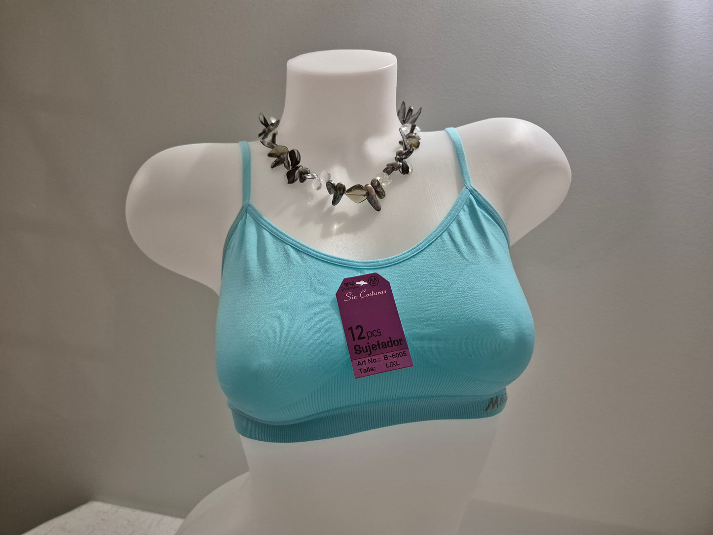 Brassière fines bretelles ALIX B6005 Bleu (LZ)