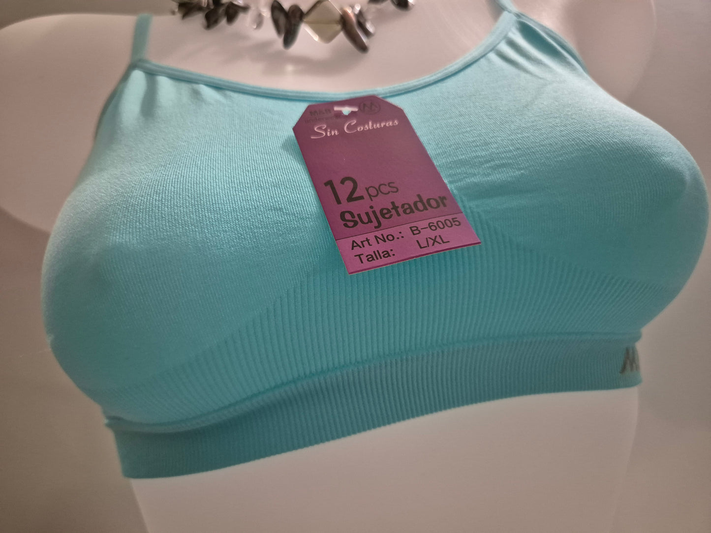 Brassière fines bretelles ALIX B6005 Bleu (LZ)