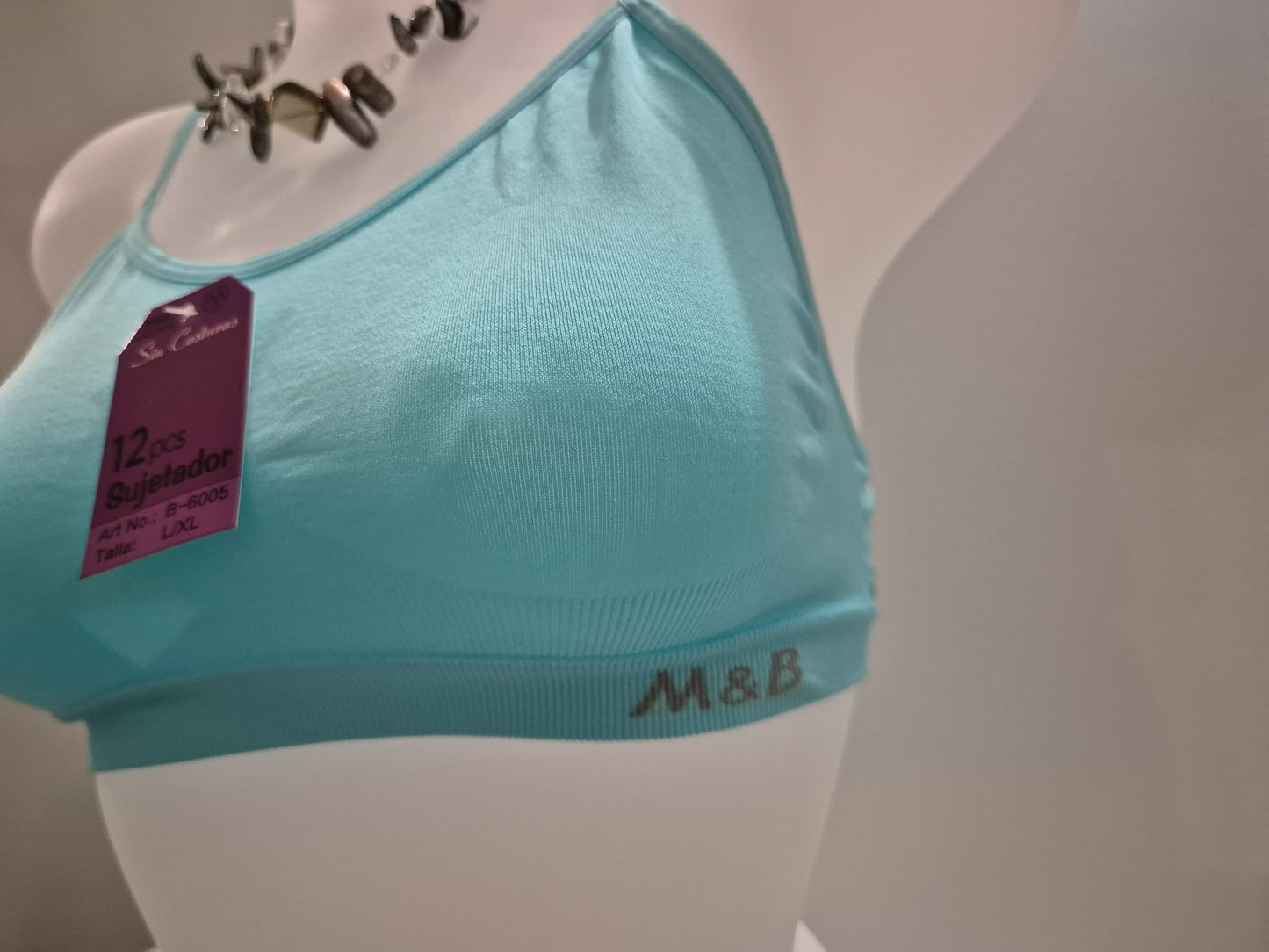 Brassière fines bretelles ALIX B6005 Bleu (LZ)