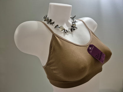 Brassière fines bretelles ALIX B6005 Cappuccino (LZ)