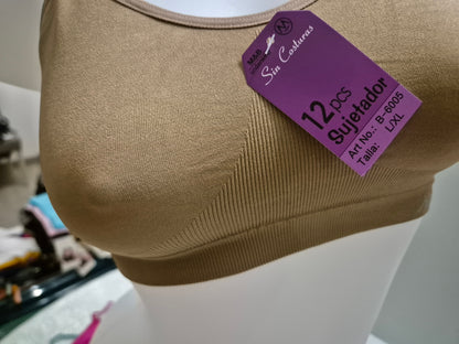 Brassière fines bretelles ALIX B6005 Cappuccino (LZ)