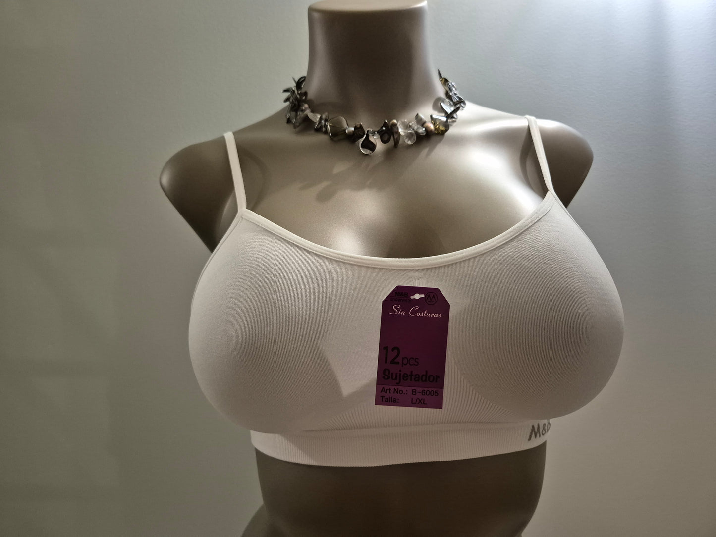 Brassière fines bretelles ALIX B6005 Blanc (LZ)