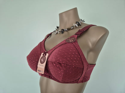 Soutien-gorge LAURA 7040 Aubergine (LZ)