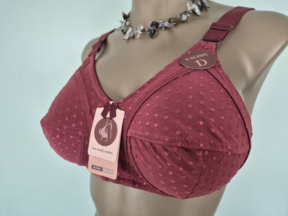 Soutien-gorge LAURA 7040 Aubergine (LZ)