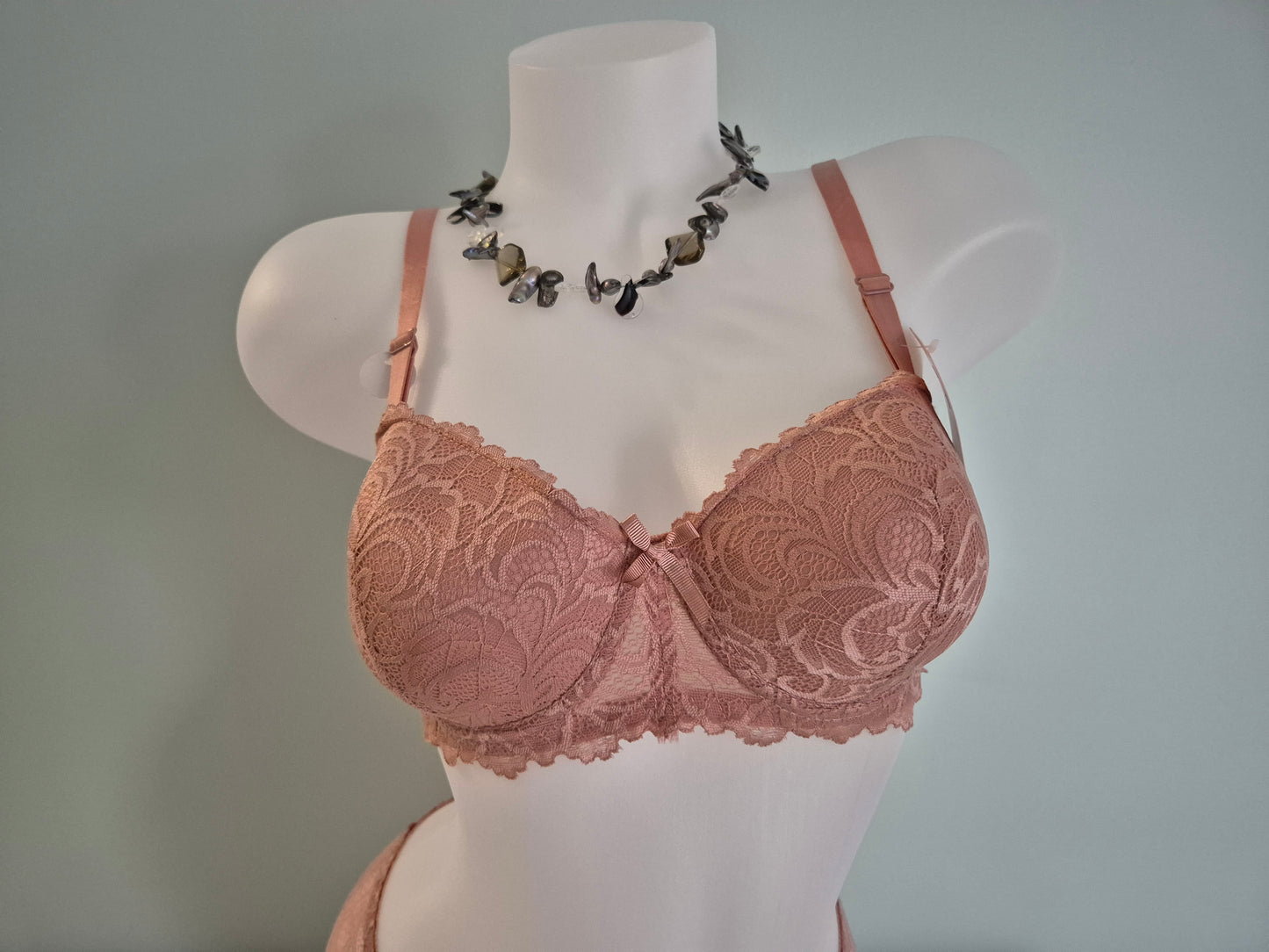 Ensemble soutien-gorge et slip ZOE 9700 ROSE POUDRE (HN)