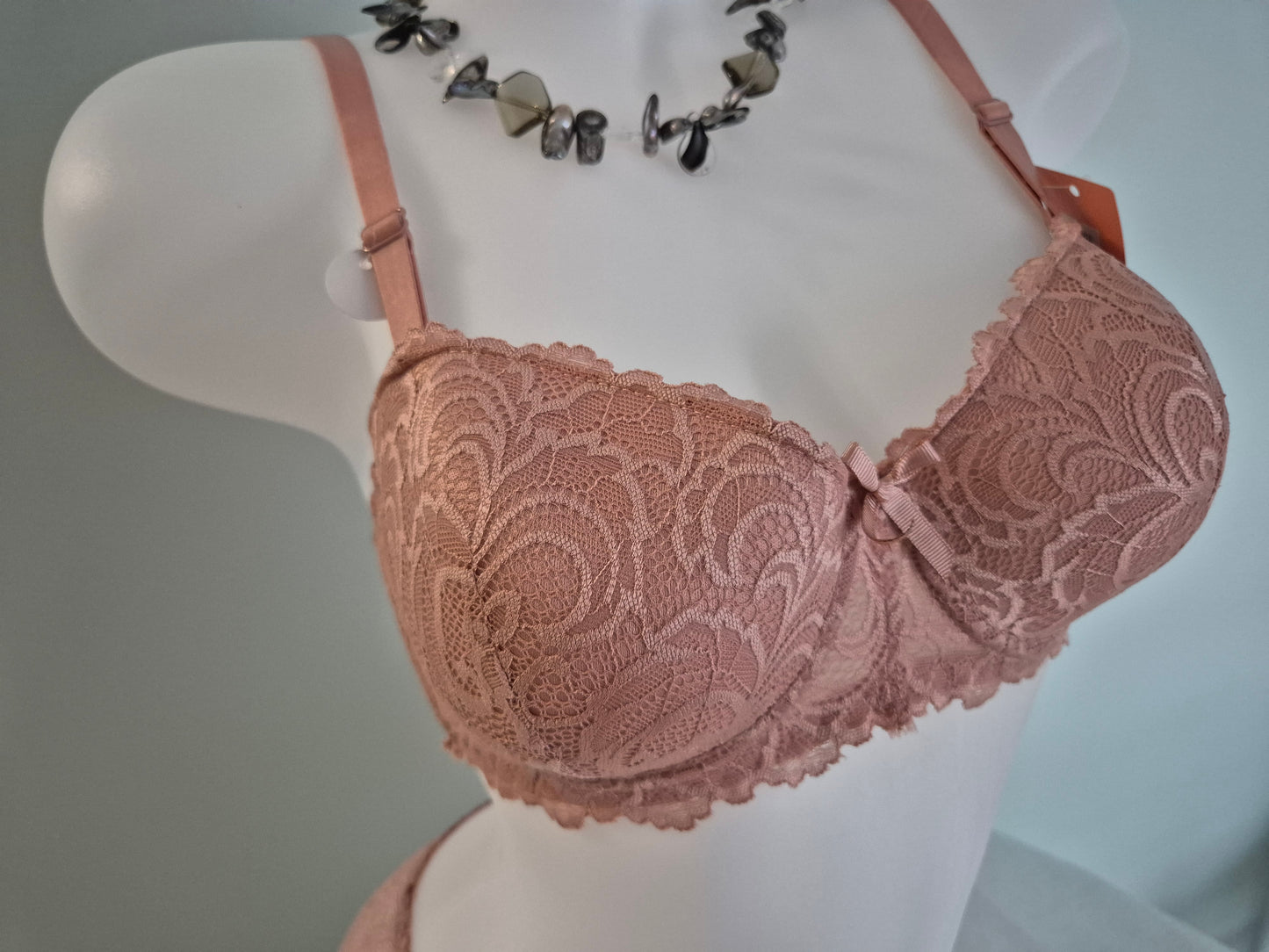 Ensemble soutien-gorge et slip ZOE 9700 ROSE POUDRE (HN)