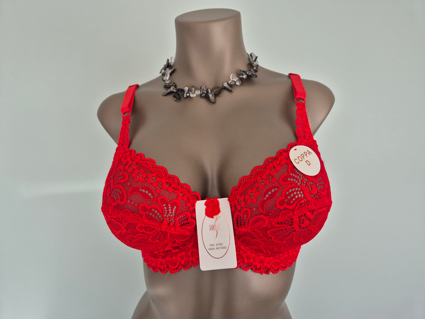 Soutien-gorge CASSIE 0795 Rouge (LL)