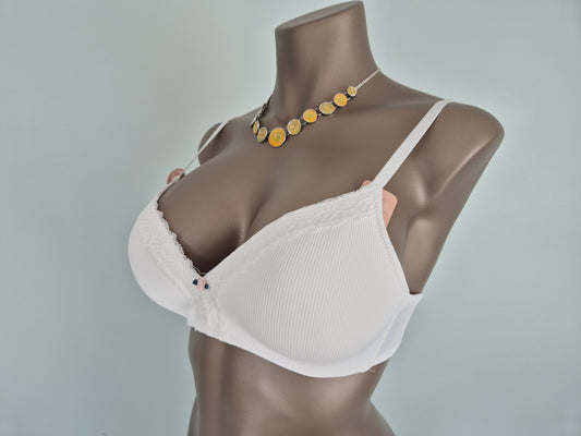 Soutien-gorge Bonnet B JADE 5467 Blanc (LL)