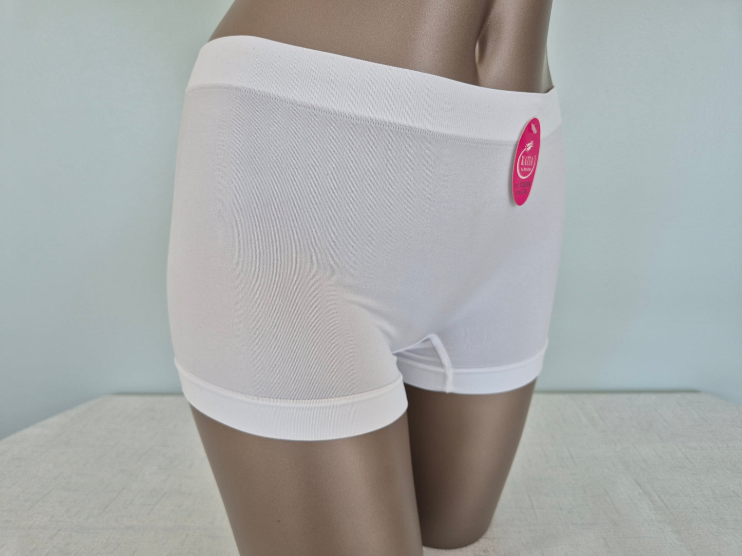 Boxer en Microfibre PAULINE 3308 Blanc (LL)