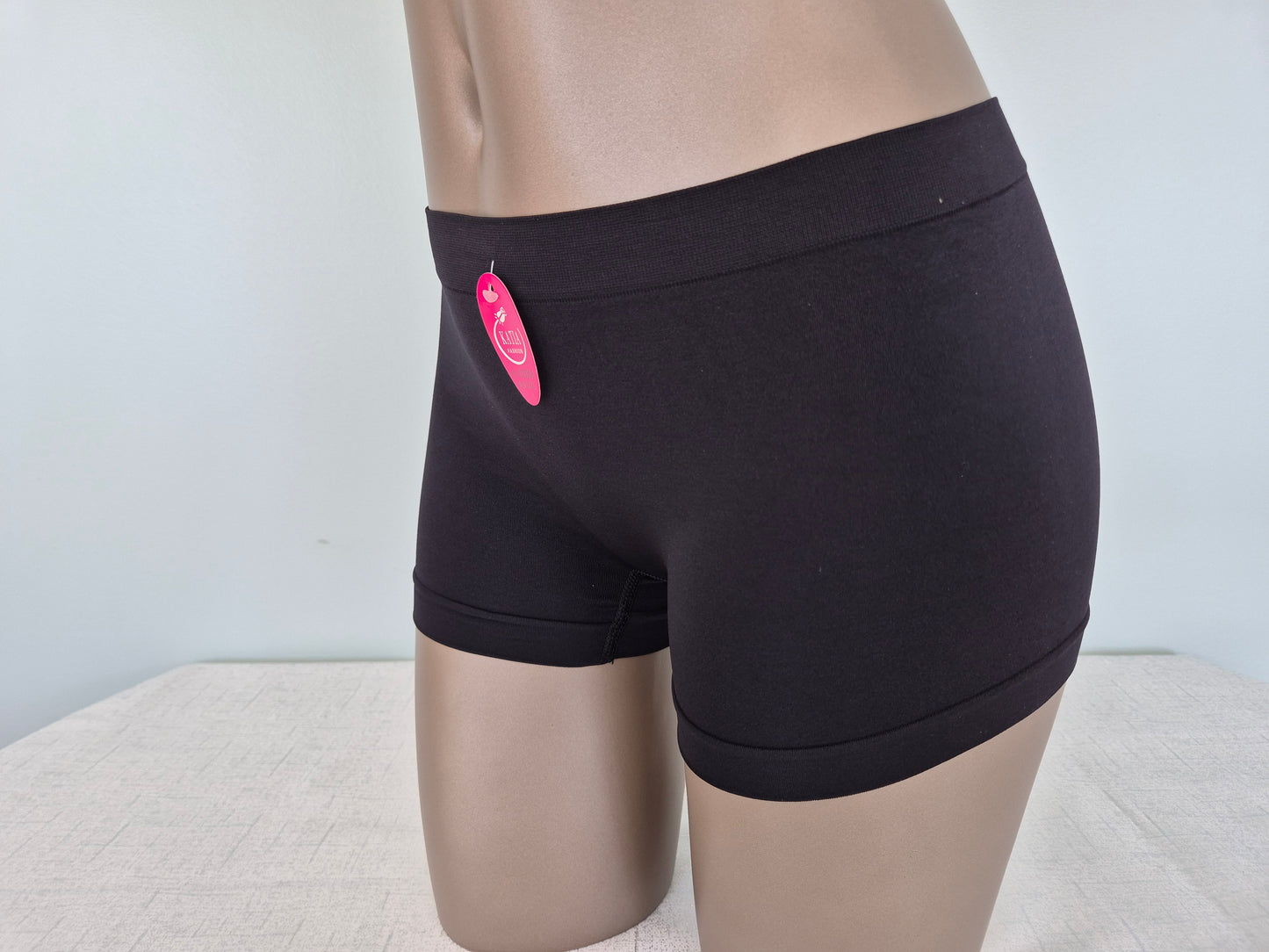 Boxer en Microfibre PAULINE 3308 Noir (LL)