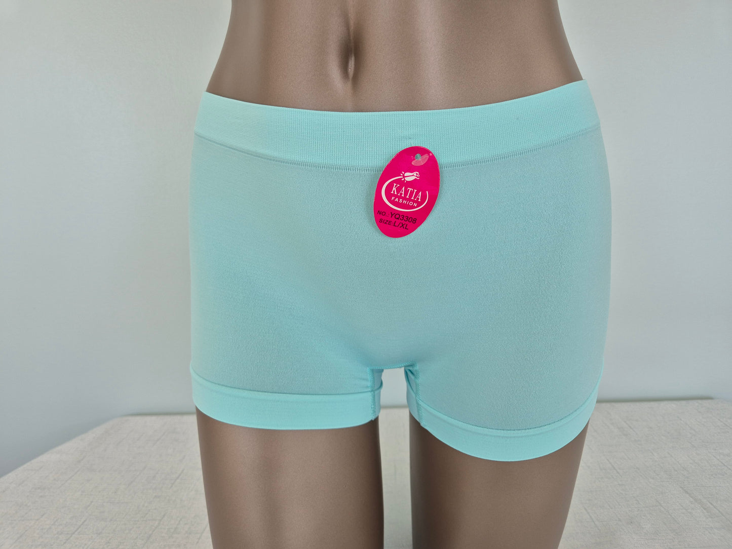 Boxer en Microfibre PAULINE 3308 vert (LL)