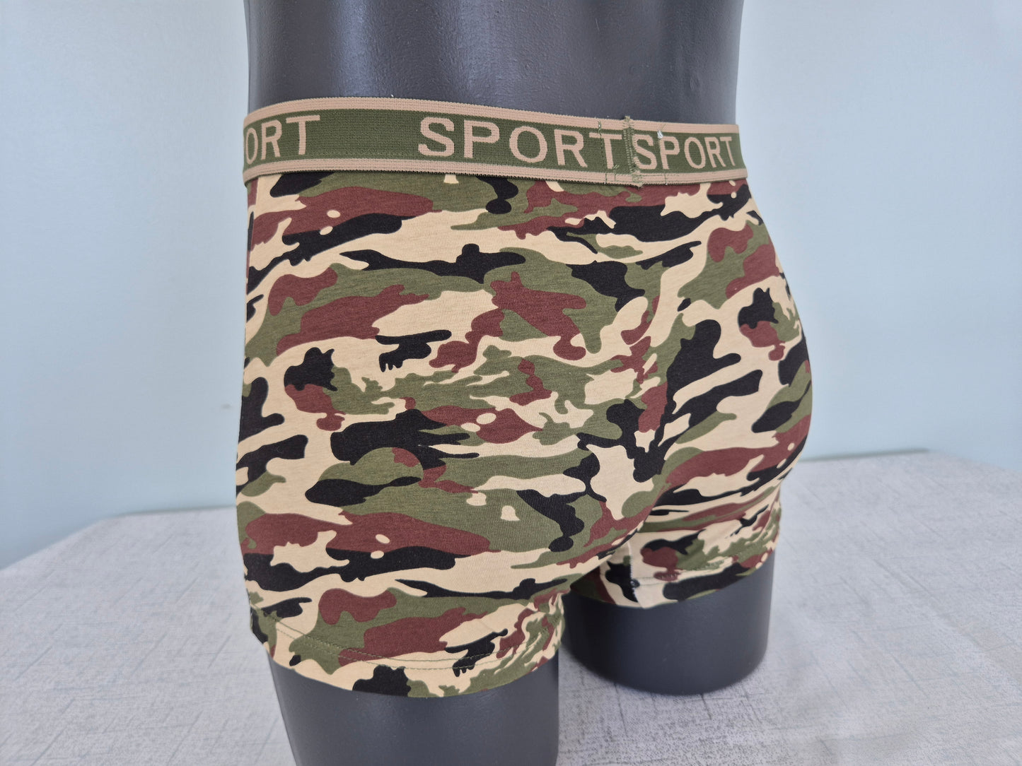 Boxer Homme PAUL Sport Taupe 5128 (FY)