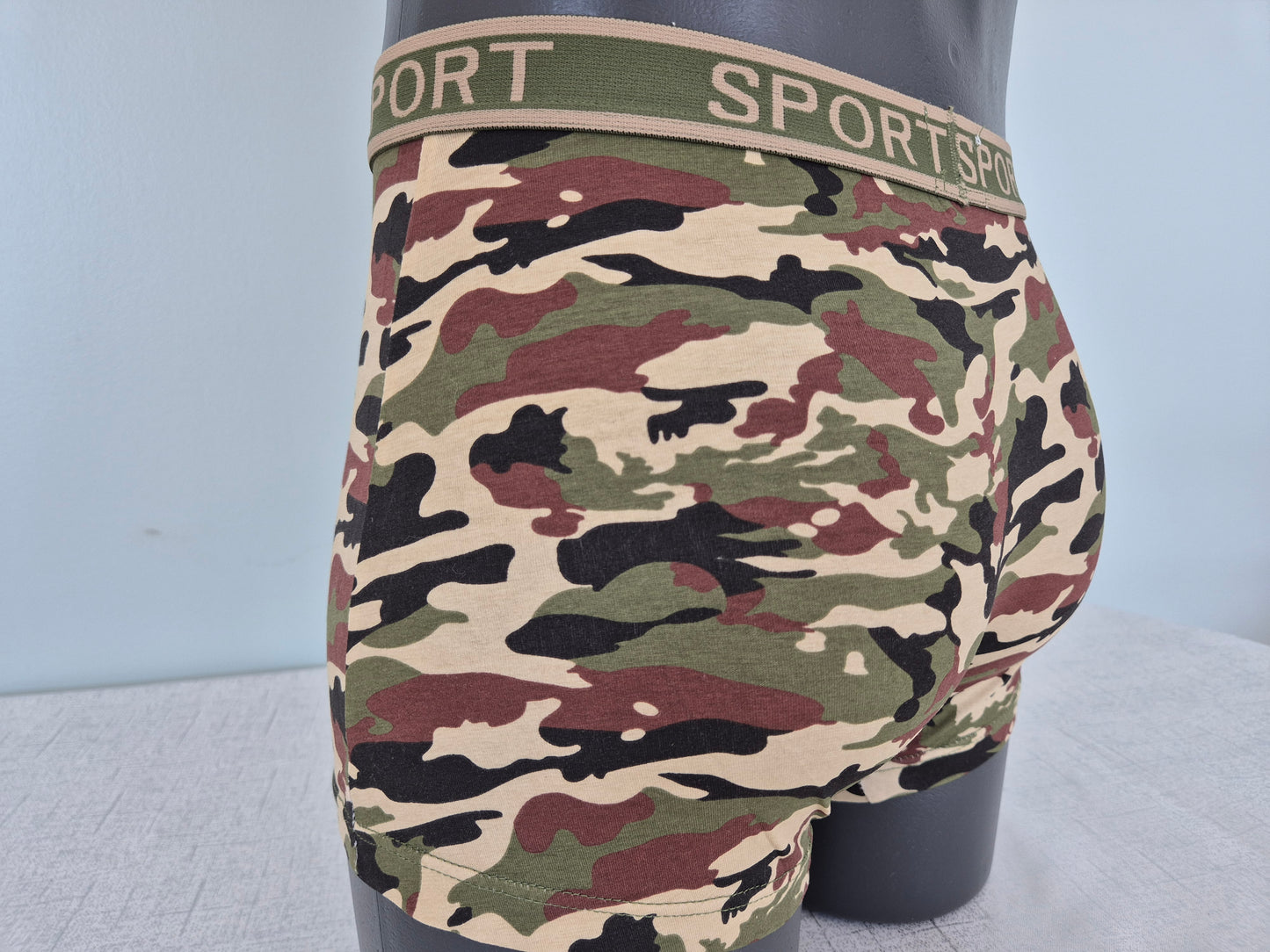 Boxer Homme PAUL Sport Taupe 5128 (FY)