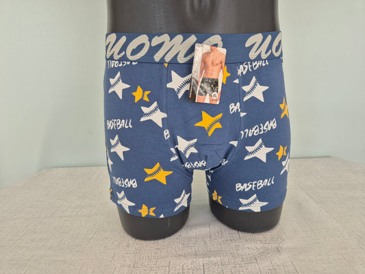 Boxer Homme Marius Bleu Etoiles Blanc 750 (FY)