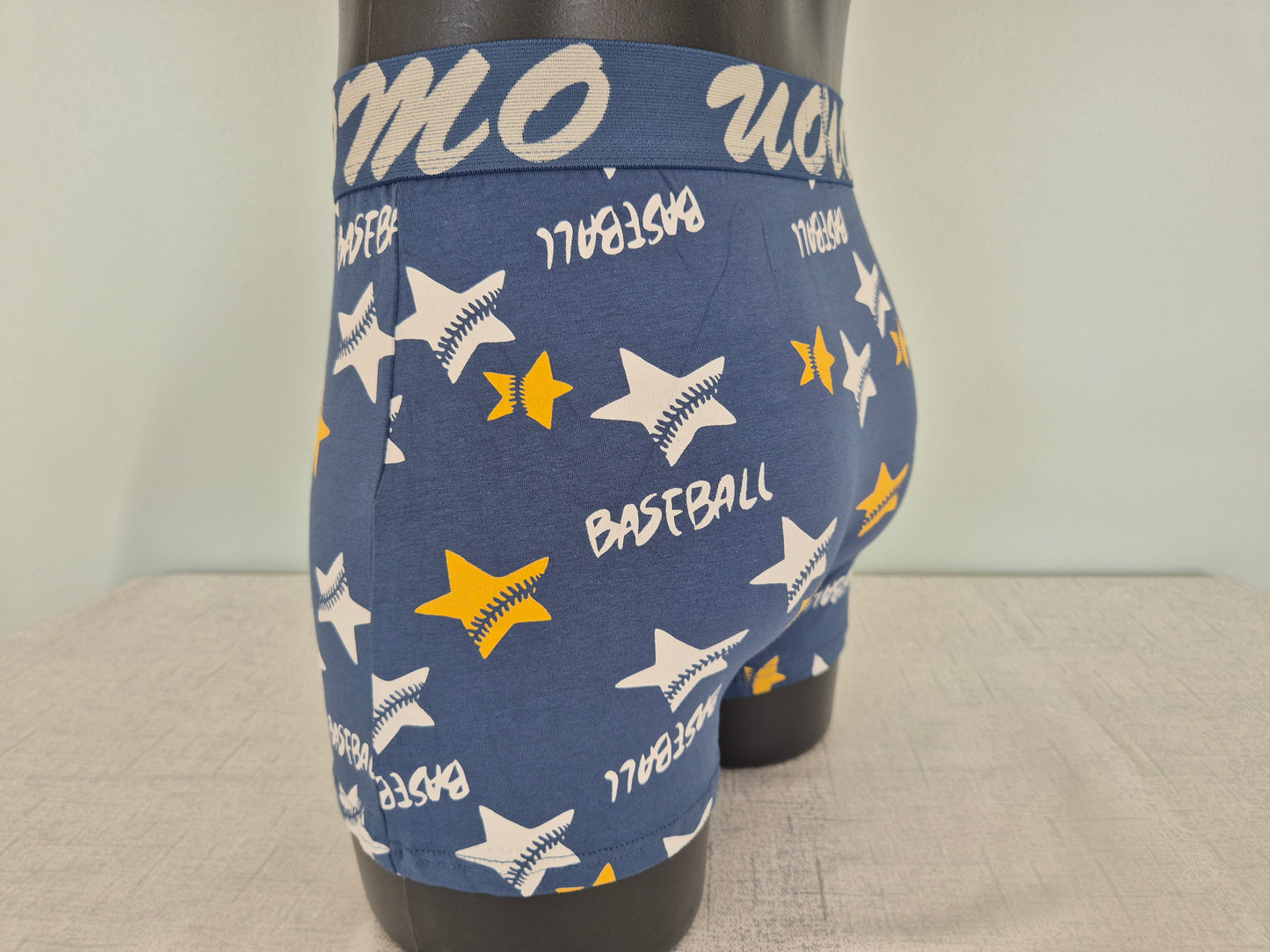Boxer Homme Marius Bleu Etoiles Blanc 750 (FY)