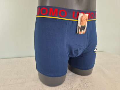 Boxer Homme LUCAS Bleu Uomo Rouge 1903 (FY)