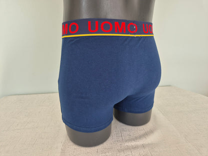 Boxer Homme LUCAS Bleu Uomo Rouge 1903 (FY)