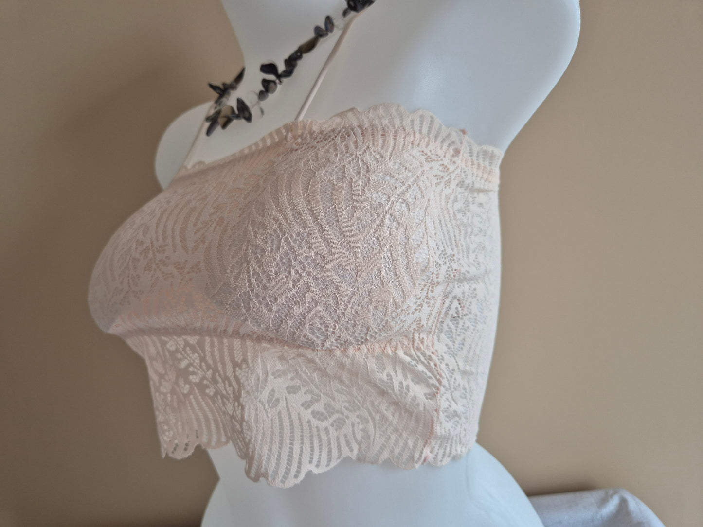 Soutien-gorge Bandeau EVA 81071 Beige (LL)
