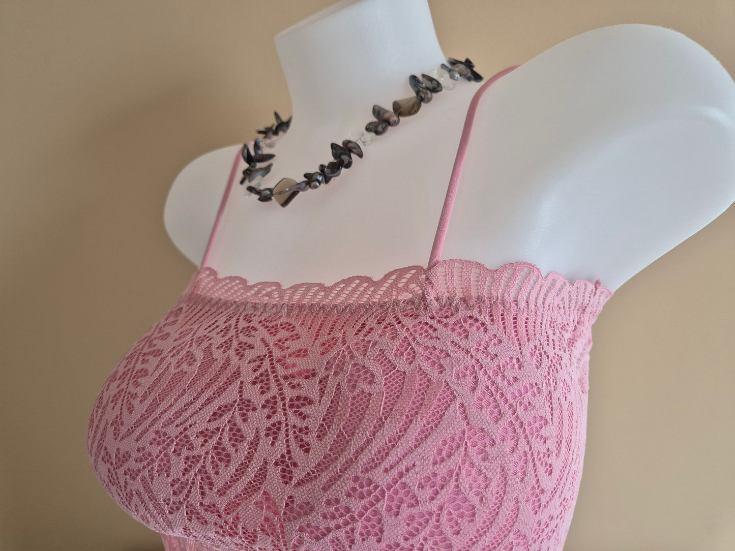 Soutien-gorge Bandeau EVA 81071 Rose (LL)