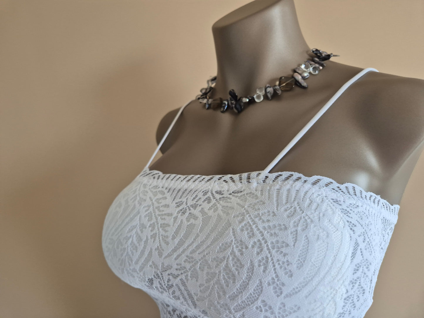 Soutien-gorge Bandeau EVA 81071 Blanc (LL)