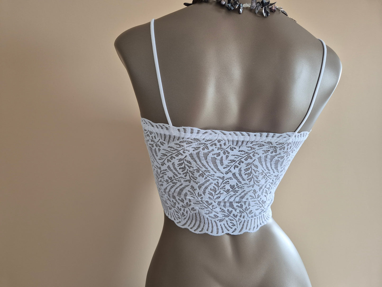 Soutien-gorge Bandeau EVA 81071 Blanc (LL)