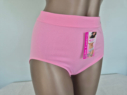 Culotte en Microfibre LEONIE 8003 Rose (LL) GRANDE TAILLE