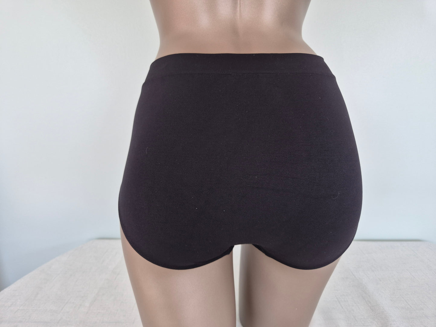 Culotte en Microfibre LEONIE 8003 Noir (LL) GRANDE TAILLE