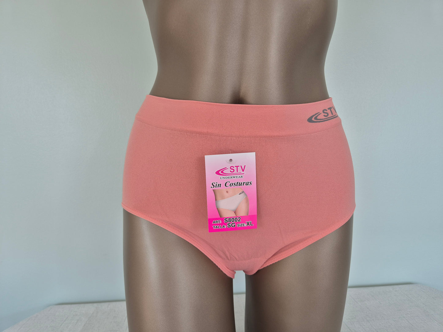 Culotte en Microfibre LEONIE 8003 Rose poudré (LL) GRANDE TAILLE