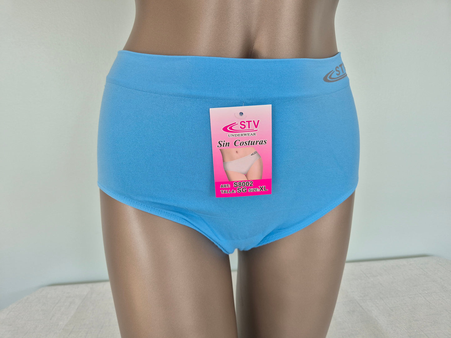 Culotte en Microfibre LEONIE 8003 Bleu (LL) GRANDE TAILLE