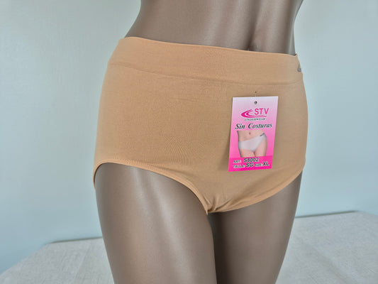 Culotte en Microfibre LEONIE 8003 Beige (LL) GRANDE TAILLE