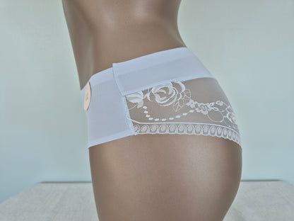 Culotte sans couture ELISA Bleu 79124 (LL)