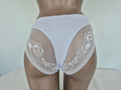 Culotte sans couture ELISA Bleu 79124 (LL)