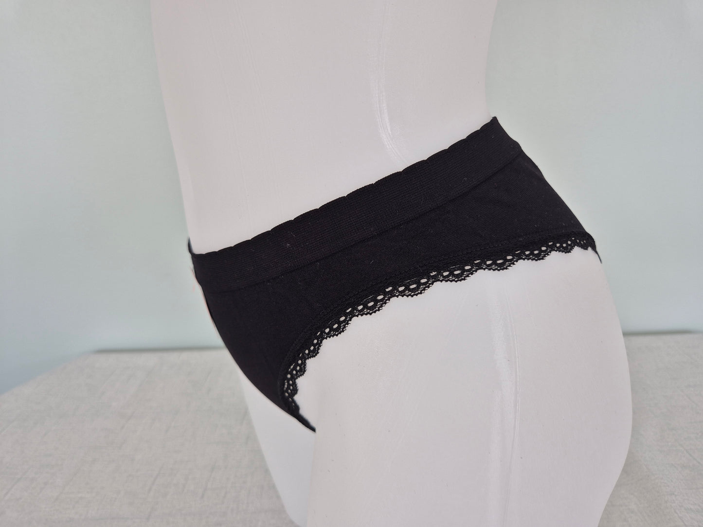 Slip en microfibre JILL 1005 Noir (LL)