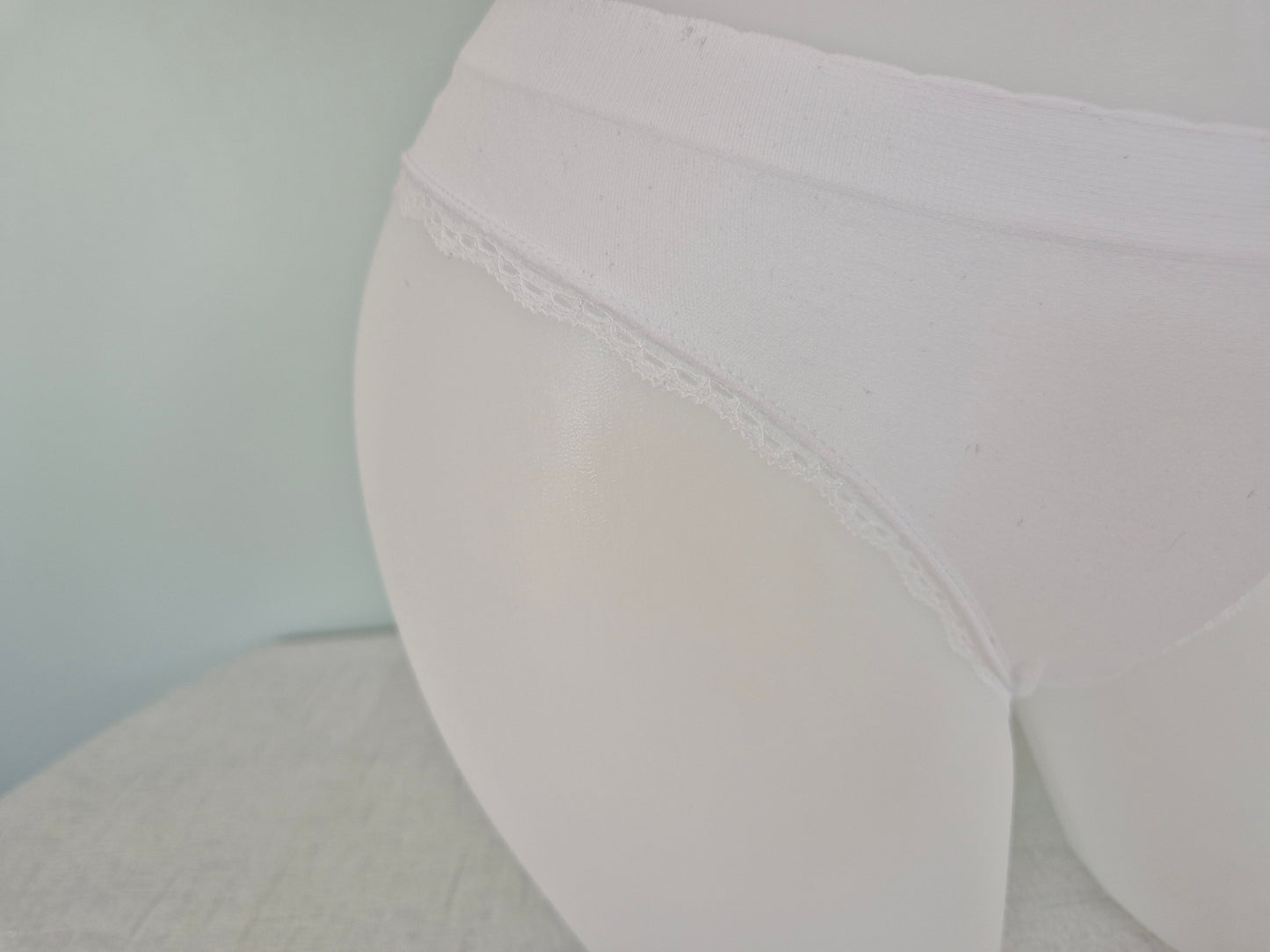 Slip en microfibre JILL 1005 Blanc (LL)