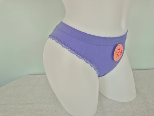 Slip en microfibre JILL 1005 Bleu (LL)