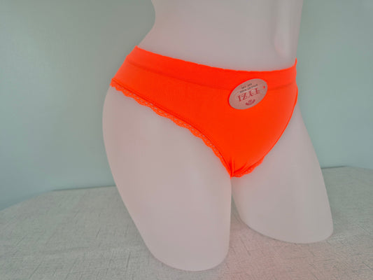 Slip en microfibre JILL 1005 Orange (LL)