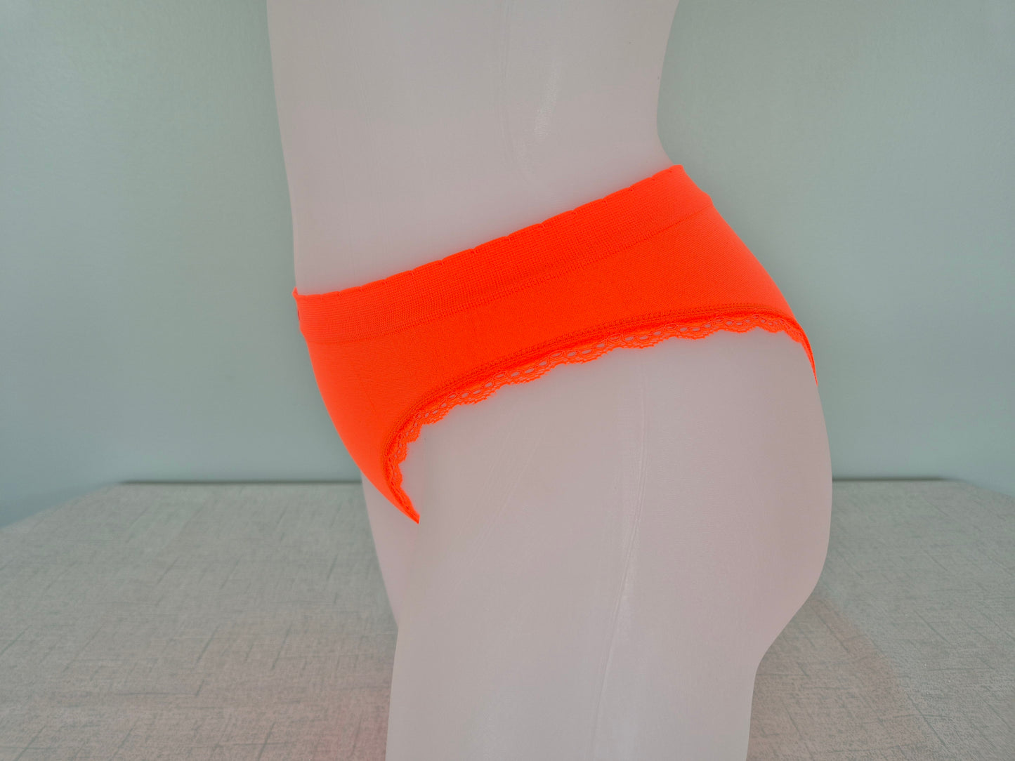 Slip en microfibre JILL 1005 Orange (LL)