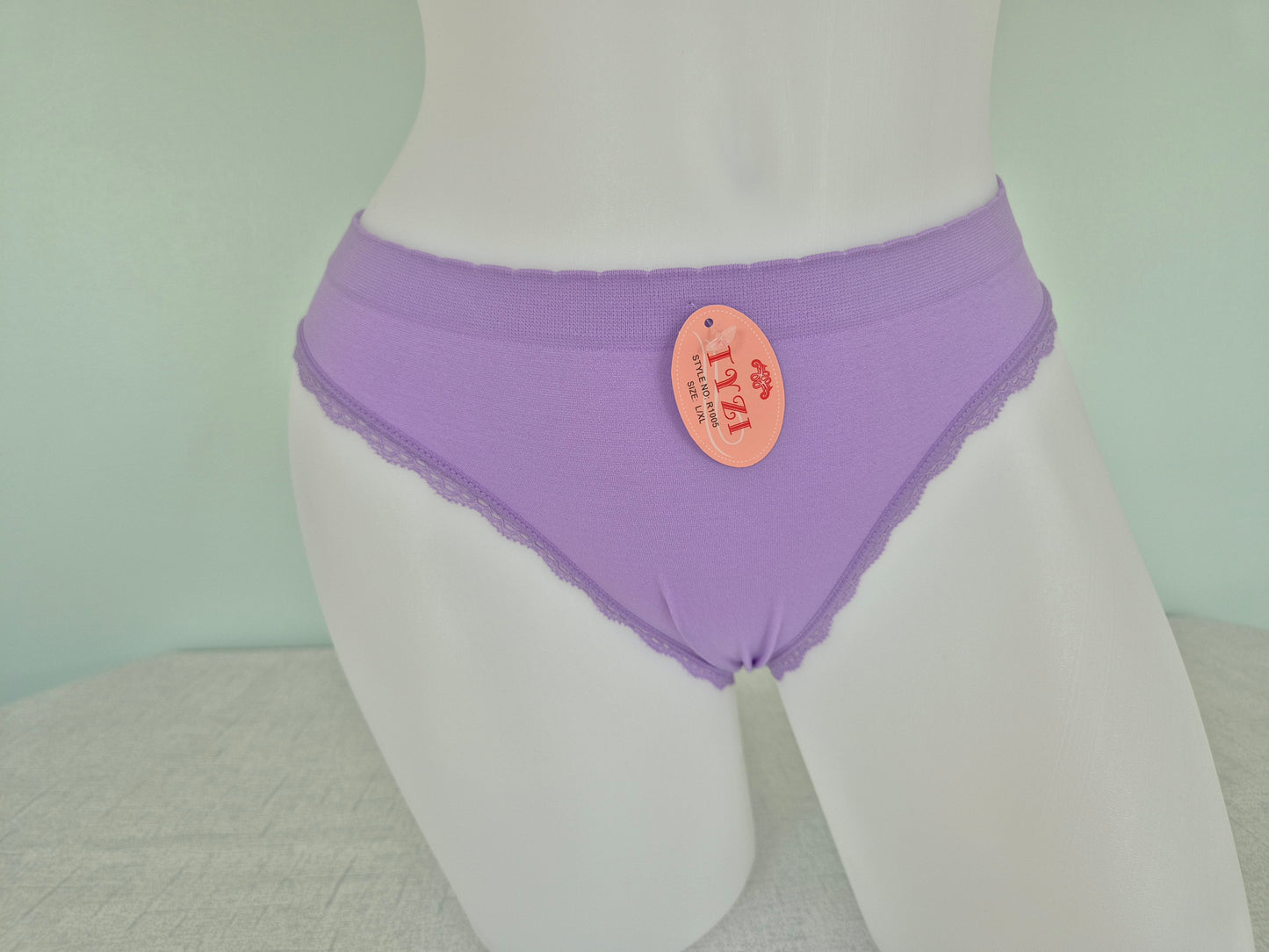 Slip en microfibre JILL 1005 violet (LL)