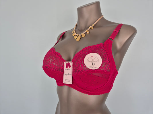 Soutien-gorge GABY bonnet D 705 Framboise (LL)