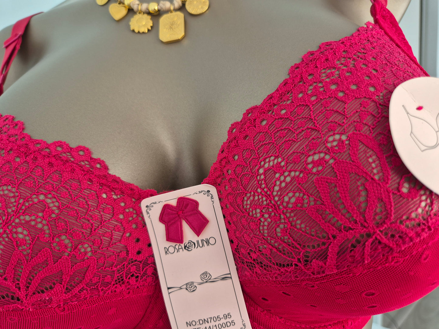 Soutien-gorge GABY bonnet D 705 Framboise (LL)
