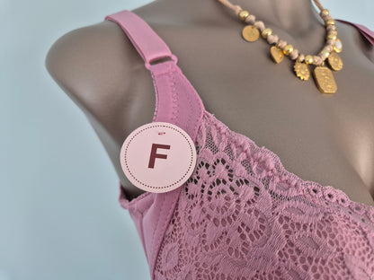 Soutien-gorge ORNELA Bonnet F 27306 rose (LL)