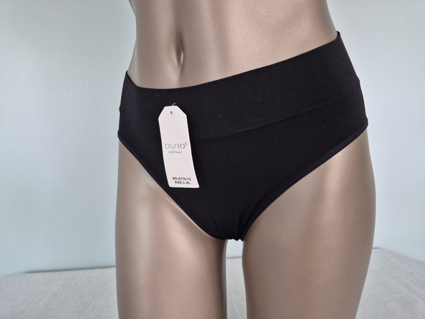 Slip en microfibre MAEVA 770 Noir (LL)