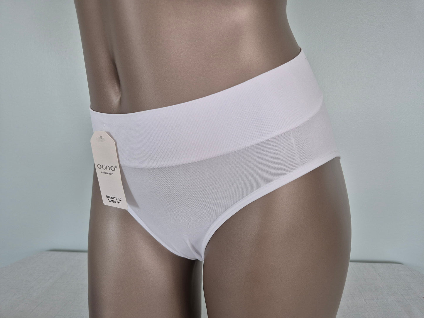 Slip en microfibre MAEVA 770 Blanc (LL)