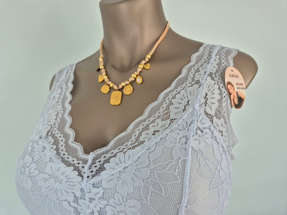 Bralette en dentelle JUNE Bleu ciel 61059 (LL)