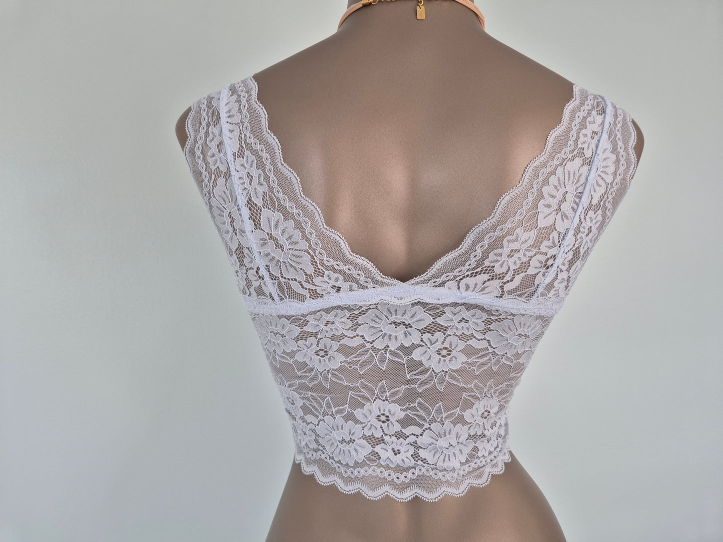 Bralette en dentelle JUNE Bleu ciel 61059 (LL)